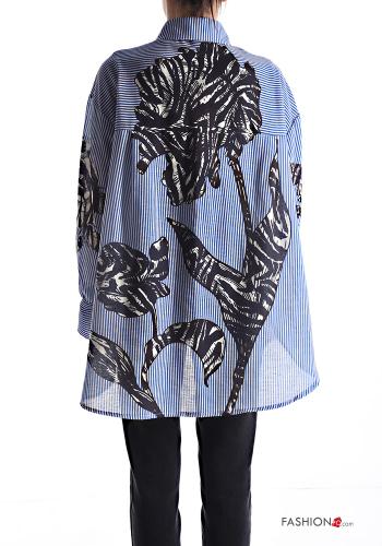 Camicia in Cotone maniche lunghe con colletto con bottoni - ph 2