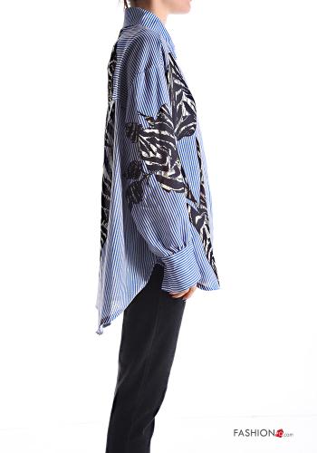 Camicia in Cotone maniche lunghe con colletto con bottoni - ph 3
