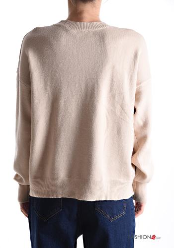 long sleeve crew neck Sweater - ph 2