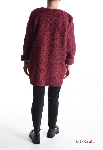 Cappotto maniche lunghe con tasche senza fodera - ph 2