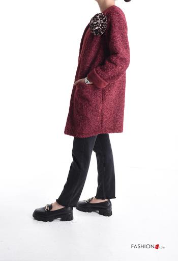 Cappotto maniche lunghe con tasche senza fodera - ph 3