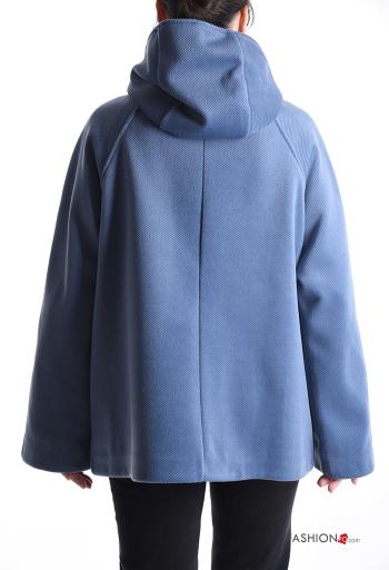 Chaqueta con bolsillos con capucha con forro con cremallera - ph 2