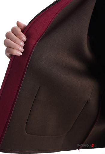 Giacca maniche lunghe girocollo con tasche senza fodera - ph 6