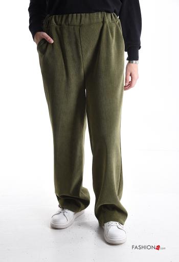 Pantalone sportivo con tasche con elastico - ph 1