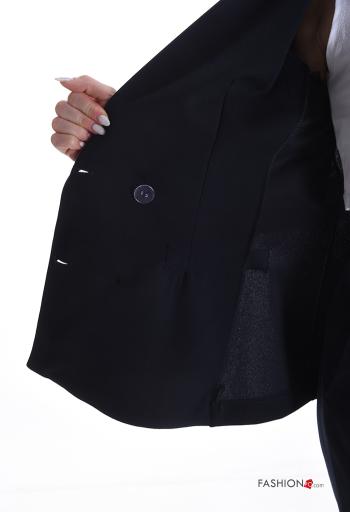Pantalone raso con bottoni senza fodera - ph 5