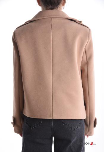 Blusão abotoamento duplo manga comprida com botões - ph 2