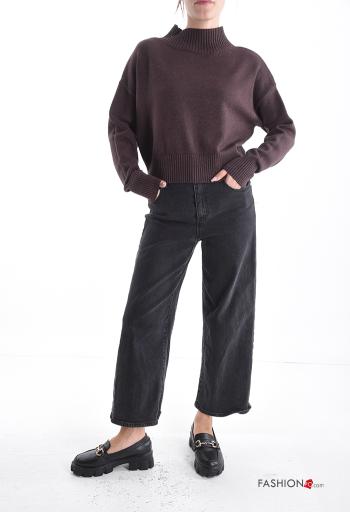 Maglione maniche lunghe a collo alto - ph 5