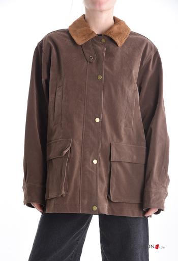 Giacca maniche lunghe con fodera con zip con bottoni con tasche - ph 1