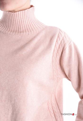 Maglione maniche lunghe a collo alto - ph 4