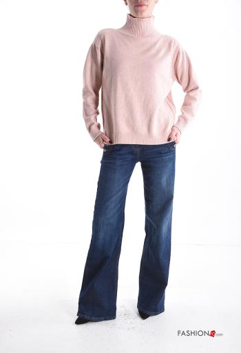 Maglione maniche lunghe a collo alto - ph 5