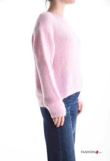 Maglione in Misto Lana maniche lunghe girocollo - ph 3