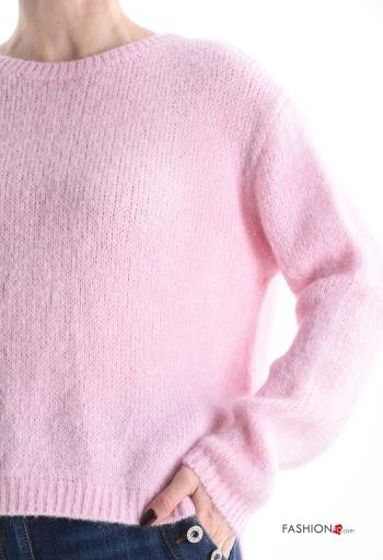 Maglione in Misto Lana maniche lunghe girocollo - ph 4