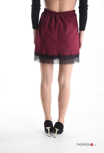 Minigonna pizzo con spacco - ph 2