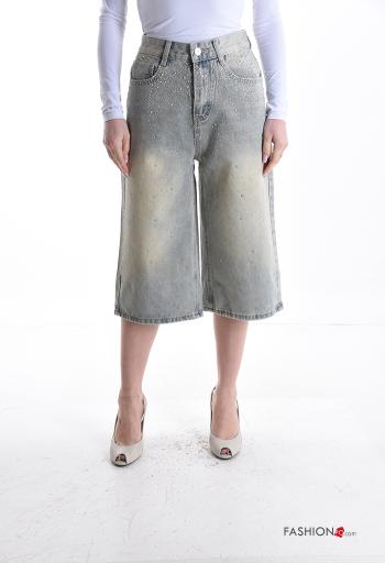 Vaqueros de Algodón con brillantes - ph 1