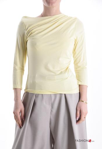 Camisola de mangas compridas Estilo Casual - ph 1