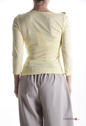 Camisola de mangas compridas Estilo Casual - ph 2