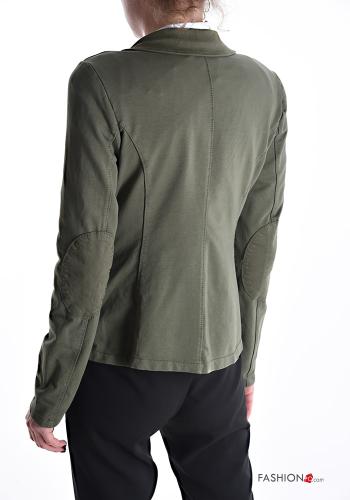 Blazer in Cotone con bottoni - ph 2