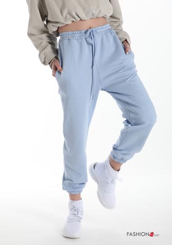 Pantalone in Cotone  con tasche - ph 1