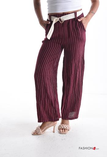 Pantalone in Lino