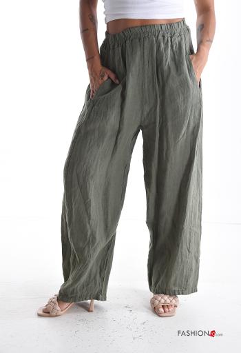 Hose aus Leinen