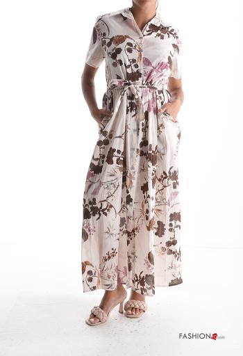 Abito chemisier in Cotone