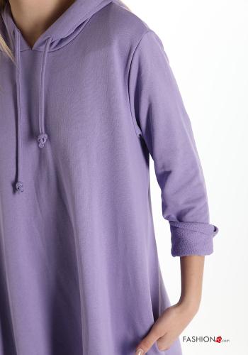 Abito in Cotone  con cappuccio - ph 4