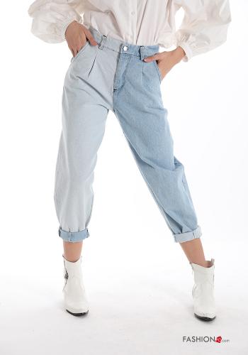Jeans in Cotone  con tasche - ph 1