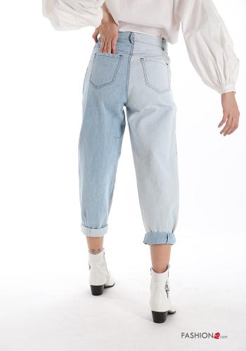 Jeans in Cotone  con tasche - ph 2
