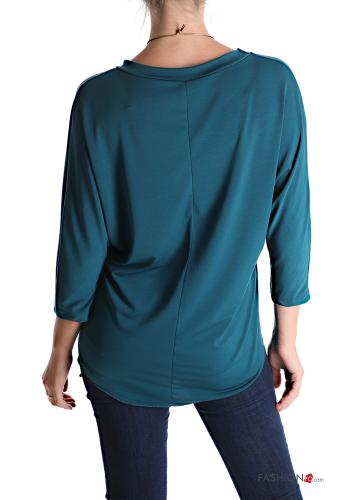 Maglietta a manica lunga con collana - ph 2