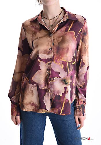 Camicia Fantasia floreale - ph 1