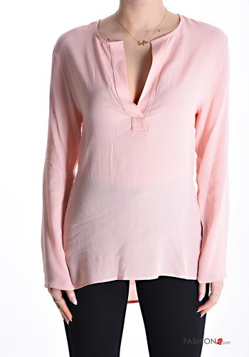 Blusa scollo a V