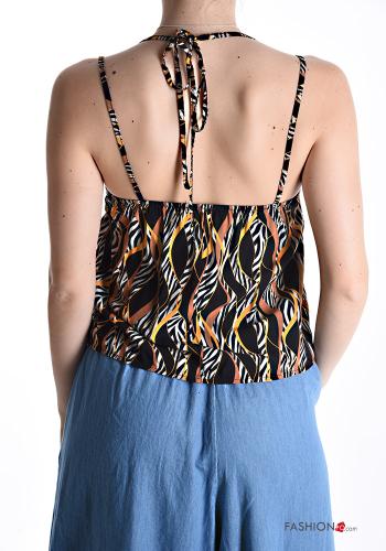 Optical-print backless Top - ph 2