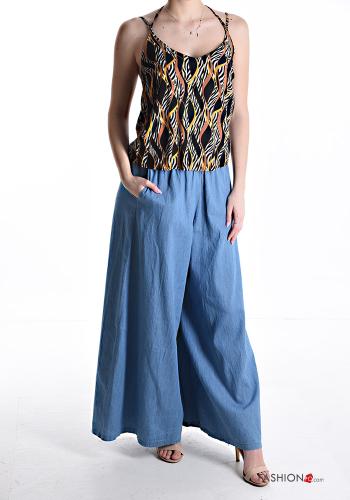 Optical-print backless Top - ph 5