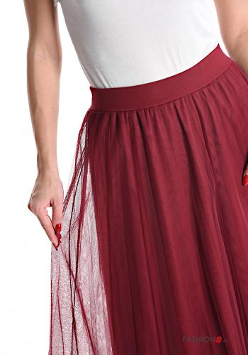 Jupe tulle Longuette avec élastique - ph 4