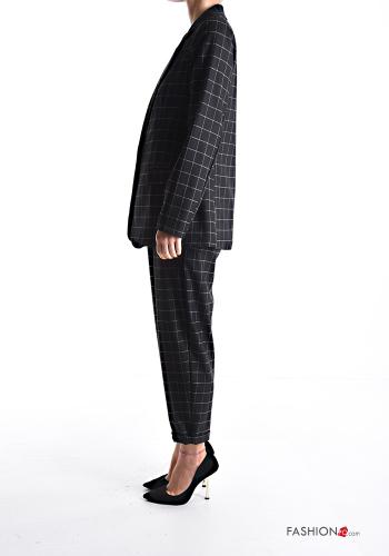 Vichy Suit with lining with elastic with buttons - ph 3