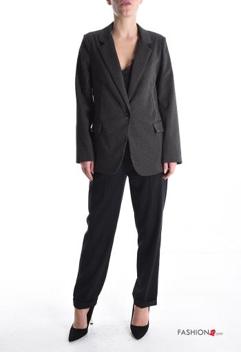 Veste manches longues à boutons avec doublure - ph 5