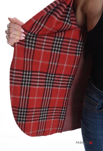 Blusão manga comprida Padrão Tartan sem forro - ph 6