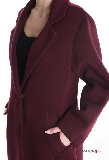 Cappotto in Pelliccia senza fodera con bottoni con tasche - ph 4