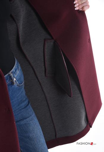 Cappotto in Pelliccia senza fodera con bottoni con tasche - ph 5