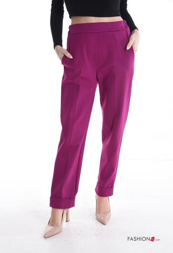 Trousers with pockets with elastic - ph 1
