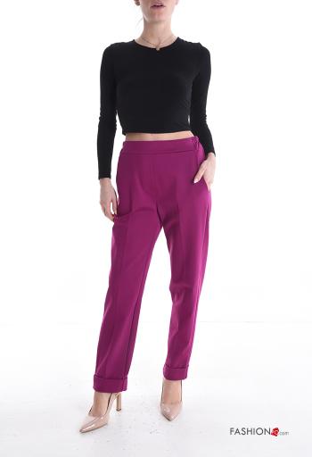 Trousers with pockets with elastic - ph 5