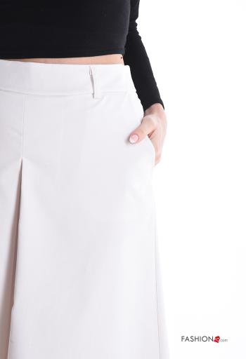 Gonna in Cotone con tasche con zip - ph 4