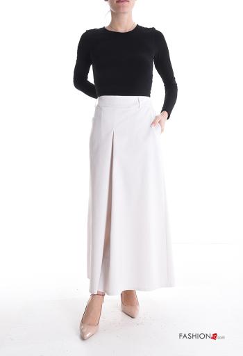 Gonna in Cotone con tasche con zip - ph 5