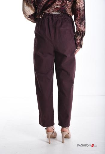 Pantalone con tasche con bottoni con zip - ph 2