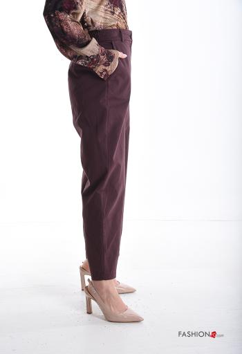 Pantalone con tasche con bottoni con zip - ph 3