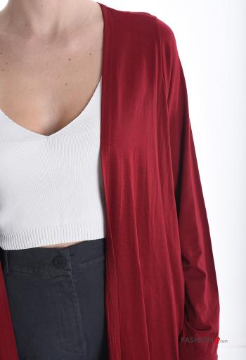 Cardigan maniche lunghe asimmetrico - ph 4