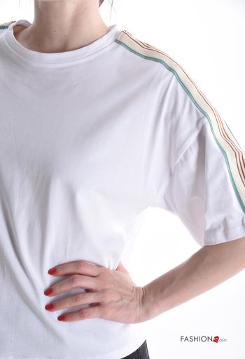 T-shirt in Cotone maniche corte girocollo - ph 4