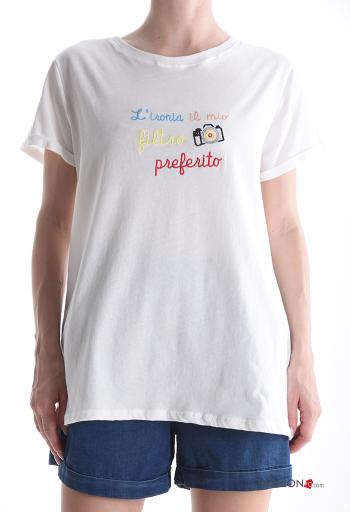 T-shirt in Cotone