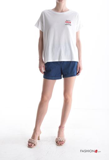 T-shirt em Algodão - ph 5