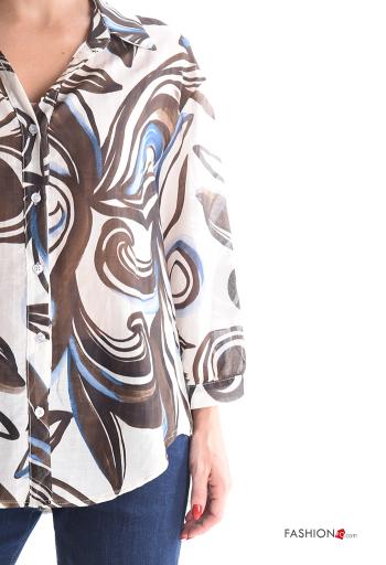Camisa Padrão abstrato - ph 4